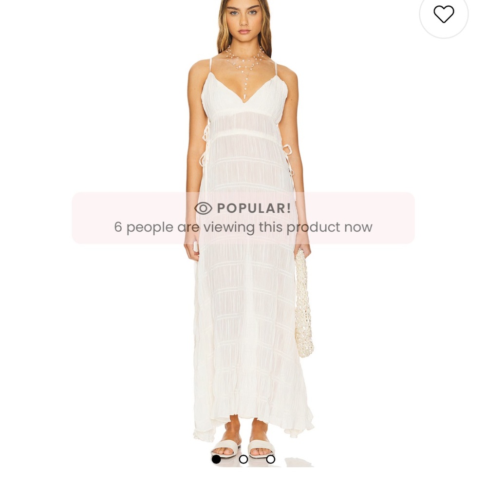 REVOLVE White Maxi Dress